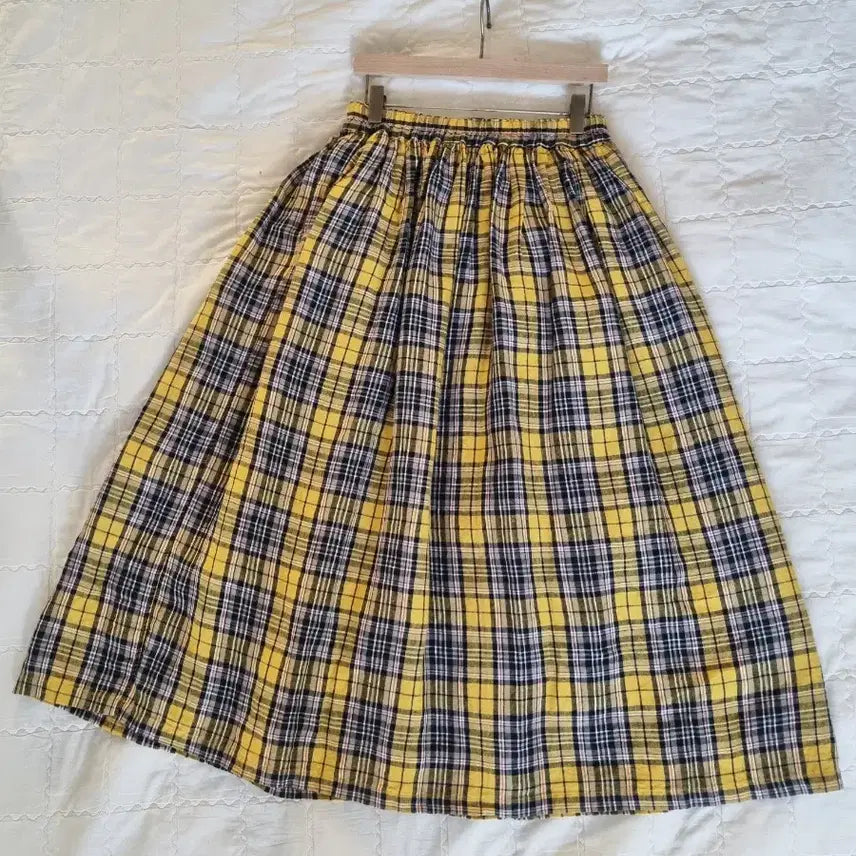 [BUNJANG] ichi Antiquites Tartan Check Linen Set / ichi Antiquites 이치안티크 타탄체크 리넨 셋업