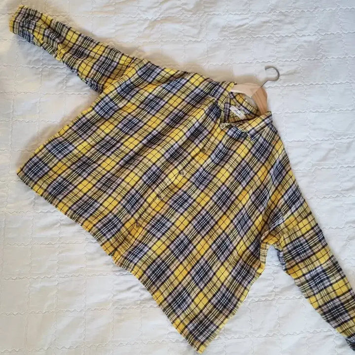 [BUNJANG] ichi Antiquites Tartan Check Linen Set / ichi Antiquites 이치안티크 타탄체크 리넨 셋업
