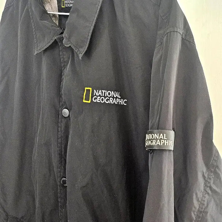 [BUNJANG] National Geographic Black Jacket XL / 내셔널지오그래픽 블랙 자켓 XL 사이즈