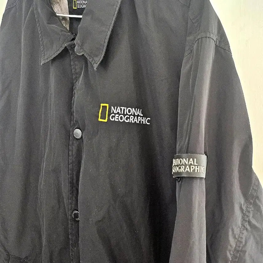[BUNJANG] National Geographic Black Jacket XL / 내셔널지오그래픽 블랙 자켓 XL 사이즈