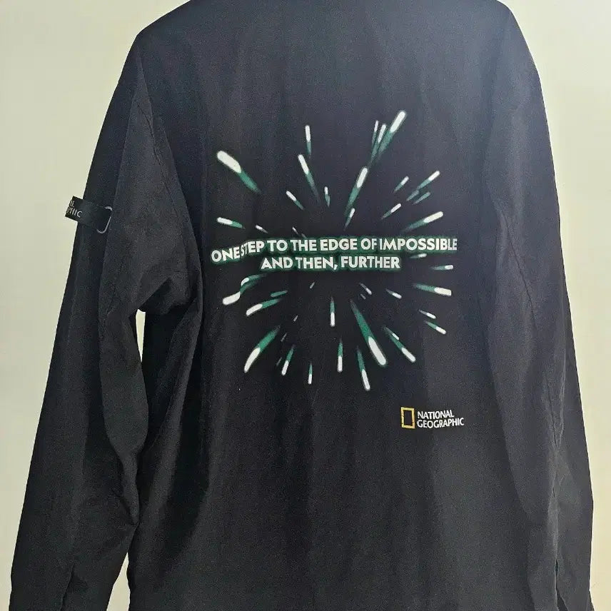 [BUNJANG] National Geographic Black Jacket XL / 내셔널지오그래픽 블랙 자켓 XL 사이즈