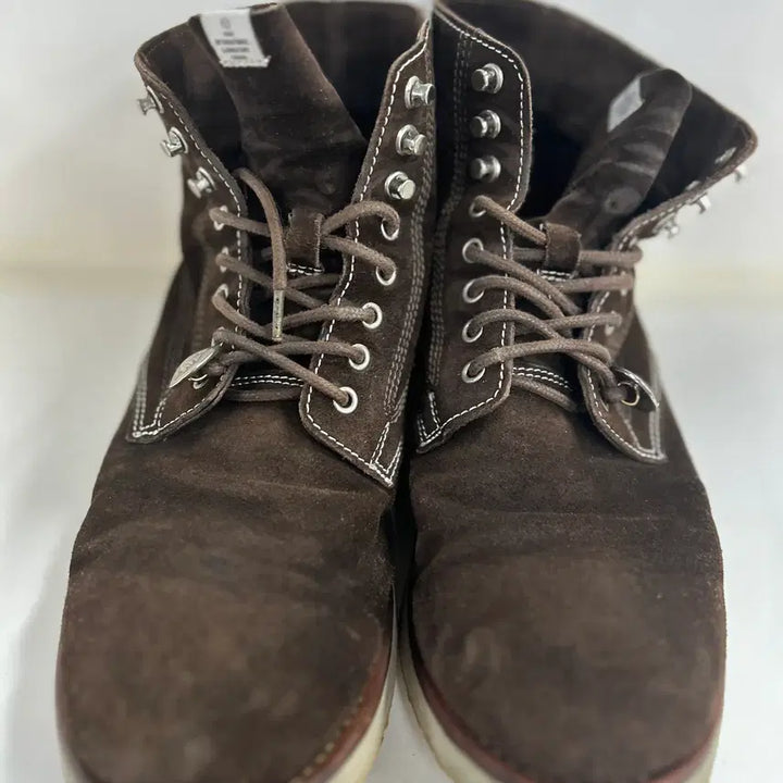 [BUNJANG] VISVIM Virgil Boots Dark Brown Suede Boots / VISVIM 올드비즈빔 콘초 커스텀 다크브라운 스웨이드 버질부츠 10