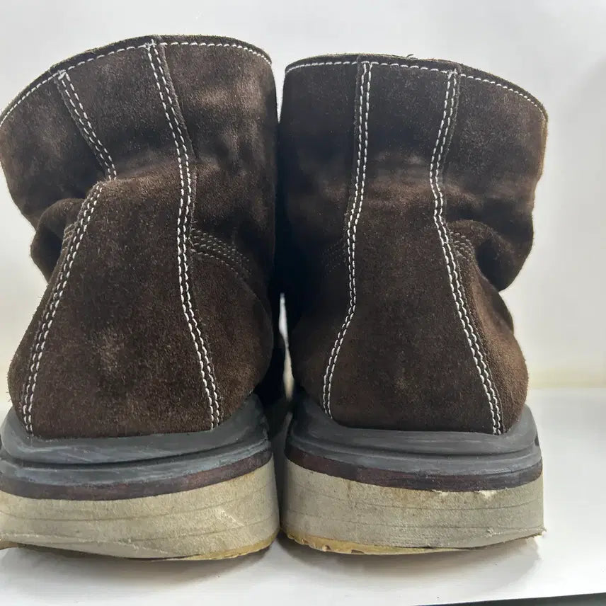[BUNJANG] VISVIM Virgil Boots Dark Brown Suede Boots / VISVIM 올드비즈빔 콘초 커스텀 다크브라운 스웨이드 버질부츠 10