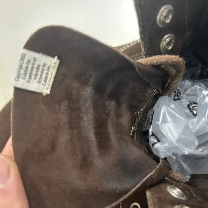 [BUNJANG] VISVIM Virgil Boots Dark Brown Suede Boots / VISVIM 올드비즈빔 콘초 커스텀 다크브라운 스웨이드 버질부츠 10