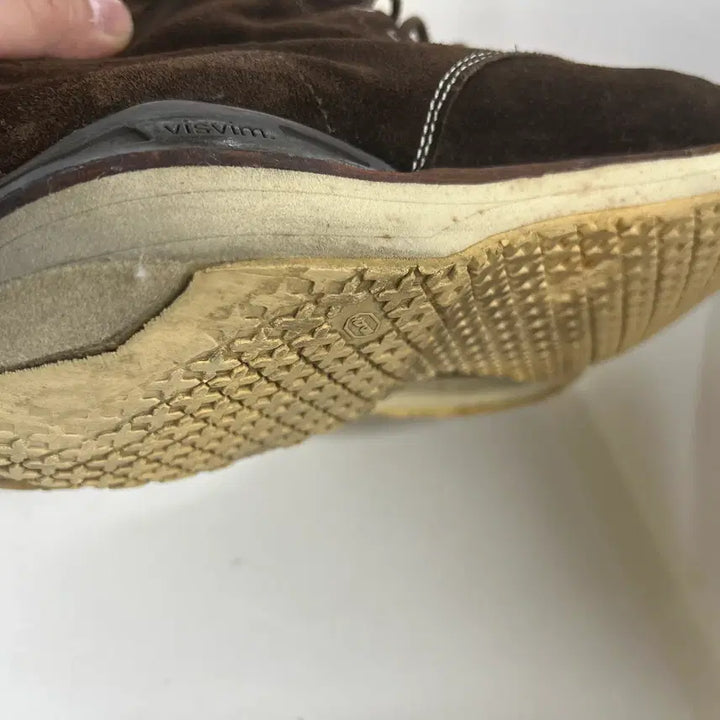 [BUNJANG] VISVIM Virgil Boots Dark Brown Suede Boots / VISVIM 올드비즈빔 콘초 커스텀 다크브라운 스웨이드 버질부츠 10