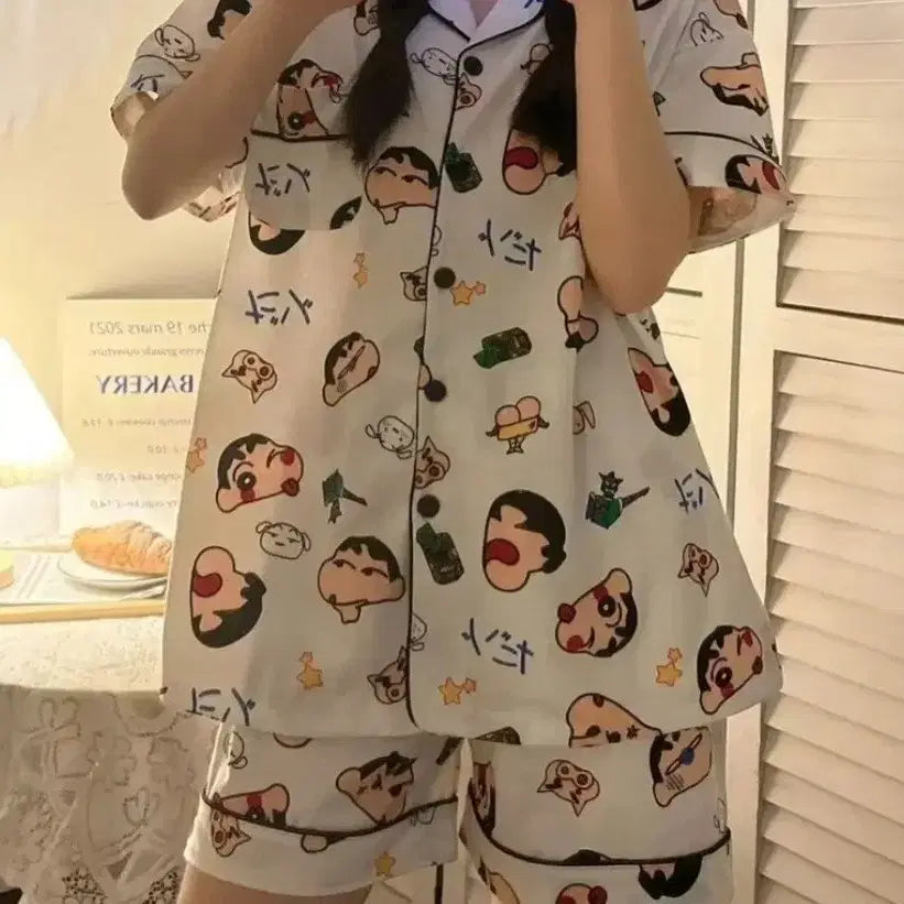 [SOLD OUT] 짱구 잠옷세트