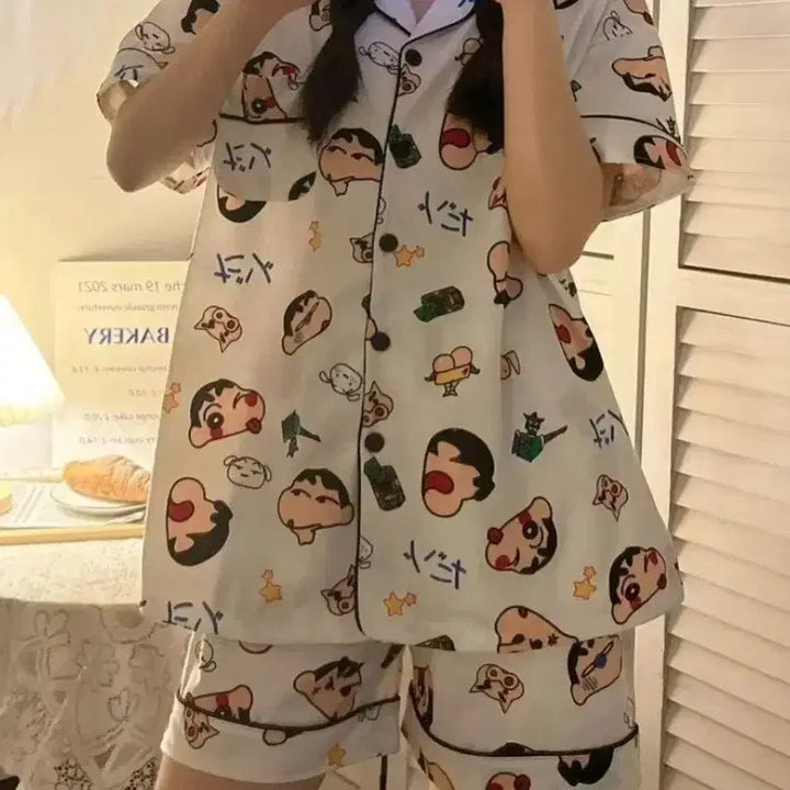 [SOLD OUT] 짱구 잠옷세트