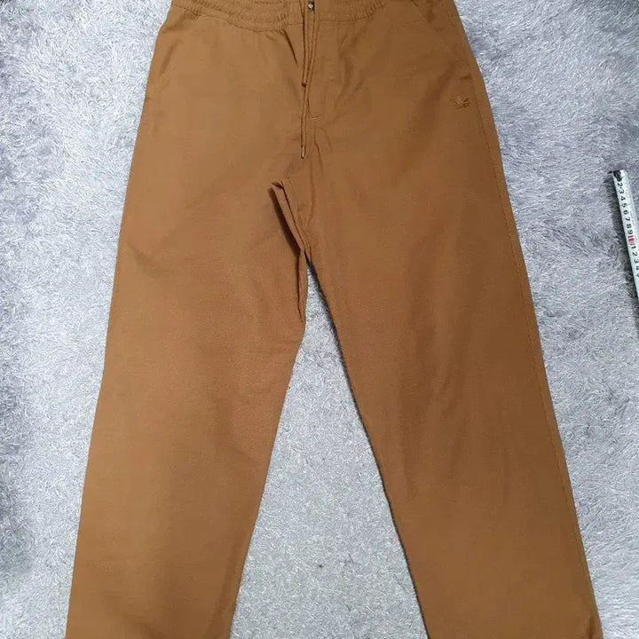 [BUNJANG] Adidas Loose Fit Chino Pants Brown M / 아디다스 면바지 루즈핏 치노 팬츠 브라운 m
