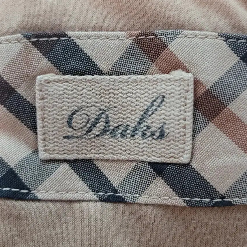 [BUNJANG] Daks Khaki Short Sleeve T-shirt / 닥스 105사이즈 카키색 반팔티