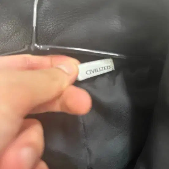 [BUNJANG] Civilized Leather Jacket / Civilized