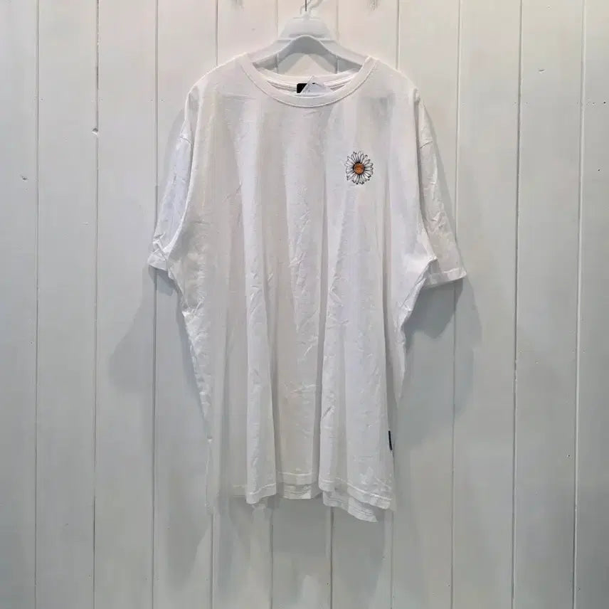 [BUNJANG] Basic White Short Sleeve T-shirt / 반팔티