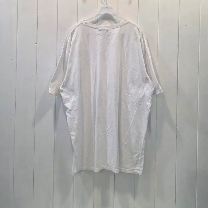 [BUNJANG] Basic White Short Sleeve T-shirt / 반팔티