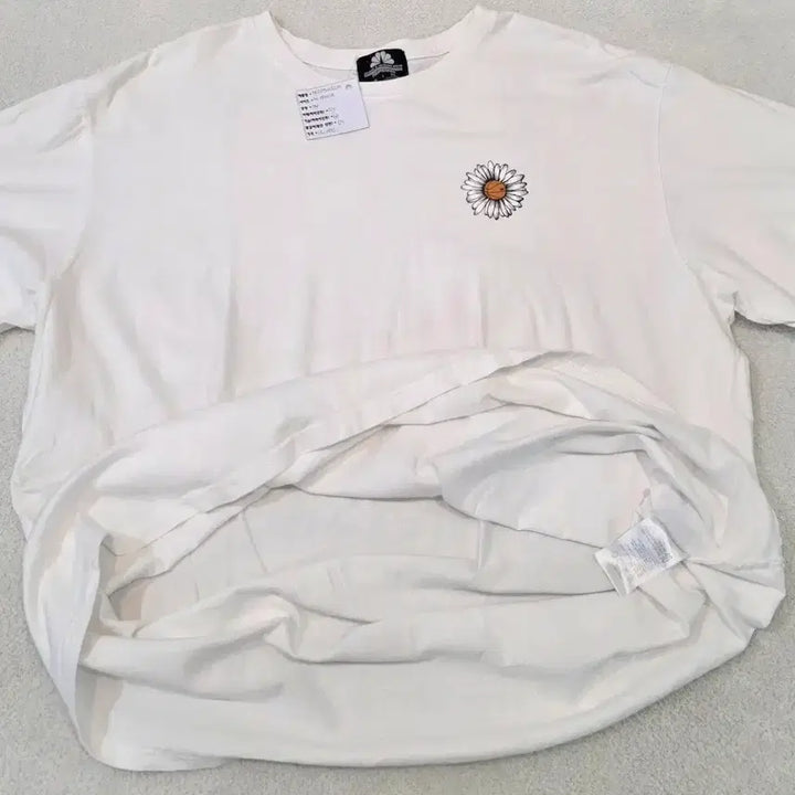 [BUNJANG] Basic White Short Sleeve T-shirt / 반팔티