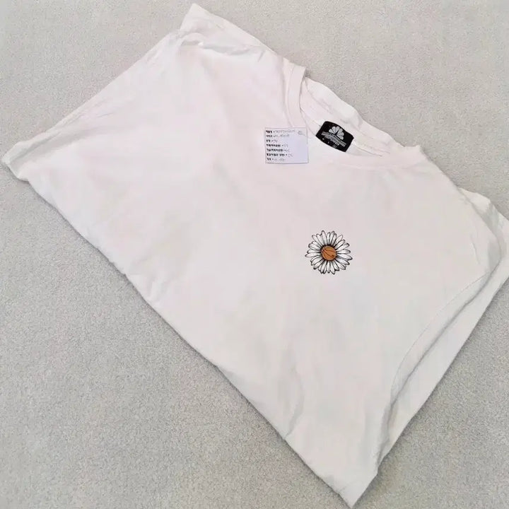 [BUNJANG] Basic White Short Sleeve T-shirt / 반팔티