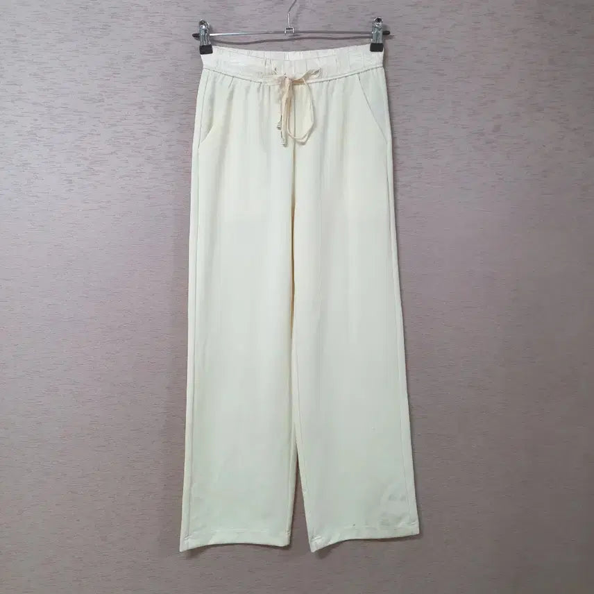 [BUNJANG] Ivory Wide Pants / B4-28/아이보리 와이드팬츠 여성