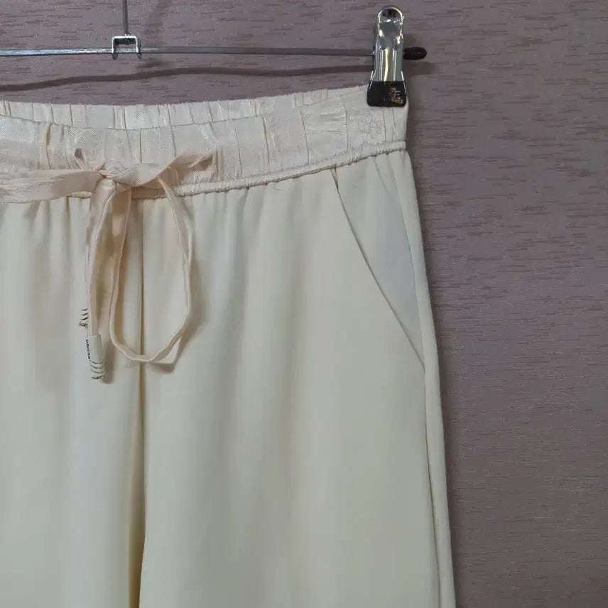 [BUNJANG] Ivory Wide Pants / B4-28/아이보리 와이드팬츠 여성