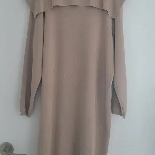 [BUNJANG] Viscose Cape Dress / 케이프 비스코스 원피스