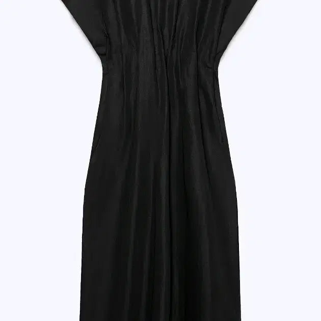 [BUNJANG] ZARA Long Black Summer Dress / 자라 롱 블랙 여름 원피스