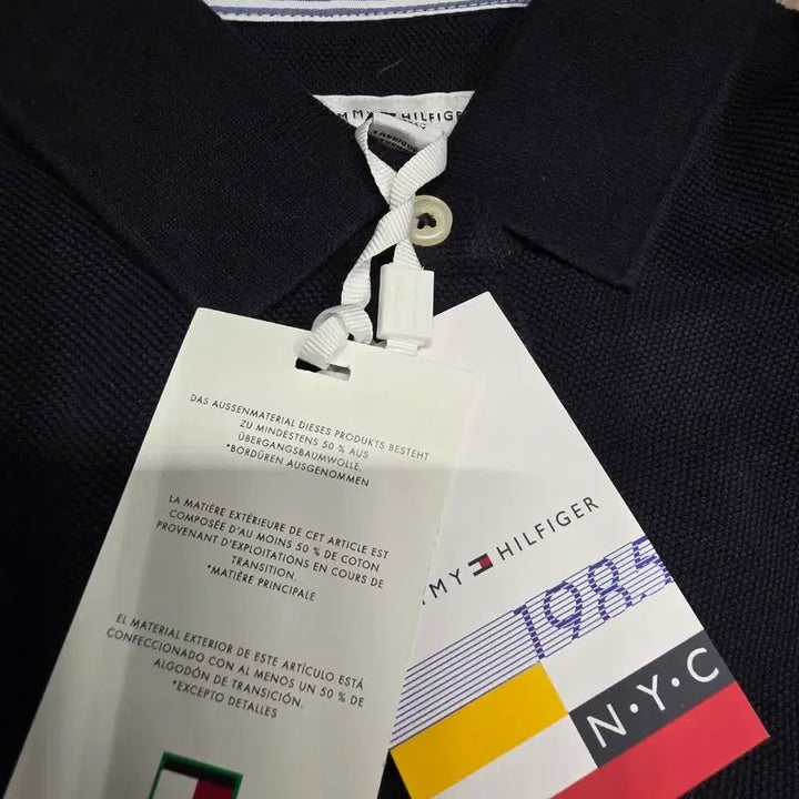 [BUNJANG] Tommy Hilfiger 1985 NYC Polo Dress / (새상품/택포함) 타미힐피거 1985 NYC 폴로 원피스 블랙 XS