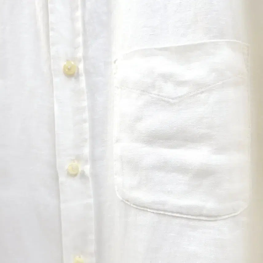 [BUNJANG] BEAMS LIGHT Linen Shirt / BEAMS LIGHT 빔스 라이트 7부소매 린넨셔츠 남방 C526