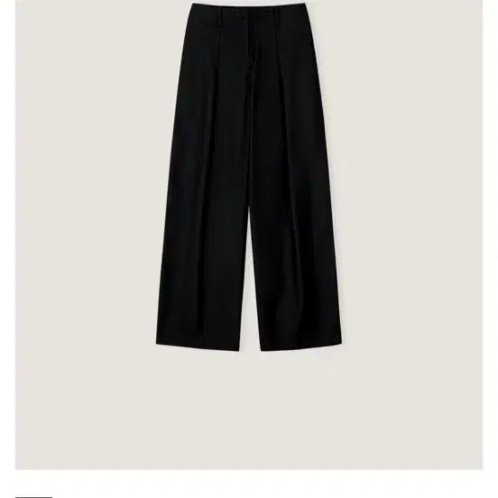 [BUNJANG] Obzest Muse Tuck Slacks (Black, Small) / 오브제스트 뮤즈 턱 슬랙스 Muse Tuck Slacks 블랙 스몰