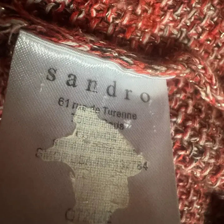 [BUNJANG] Sandro Knit Zip-Up Cardigan / 산드로 니트 집업 가디건