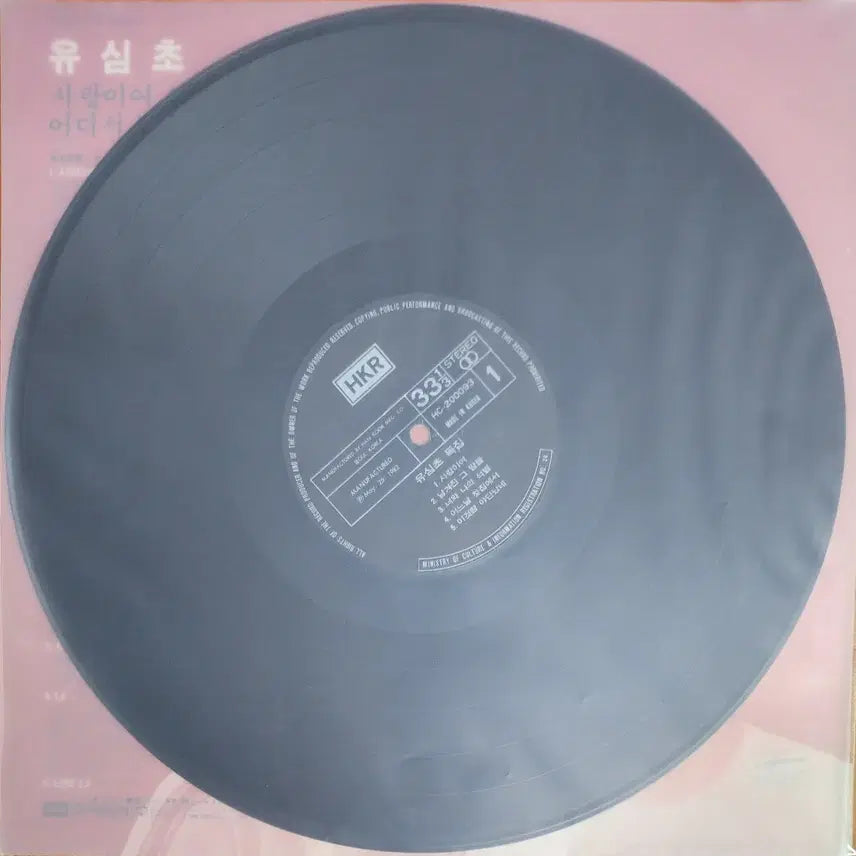 [BUNJANG] Yoo Simcho Love LP / LP/유심초독집-사랑이여/어디서 무엇이되어 다시 만나랴