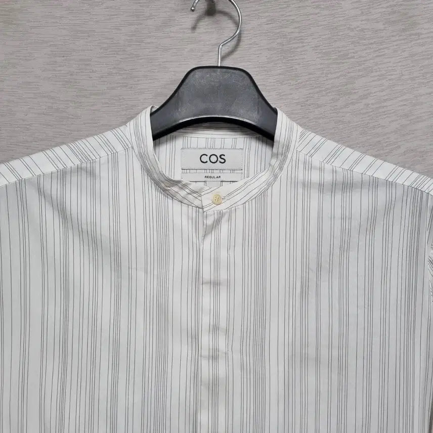 [BUNJANG] COS Hidden Snap 3/4 Sleeve Shirt (Men&