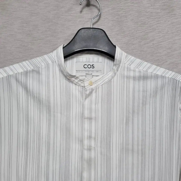 [BUNJANG] COS Hidden Snap 3/4 Sleeve Shirt (Men&