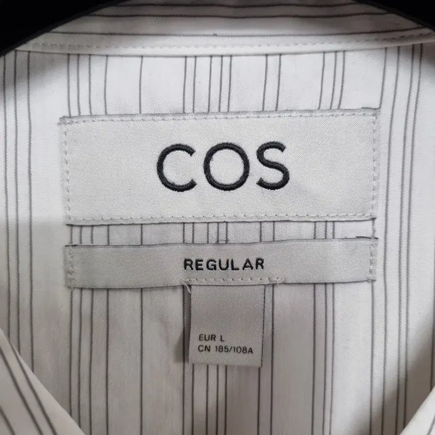 [BUNJANG] COS Hidden Snap 3/4 Sleeve Shirt (Men&