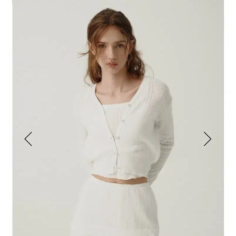 [BUNJANG] The Barnet Cotton Eyelet Skirt / 더바넷 코튼아일렛 스커트