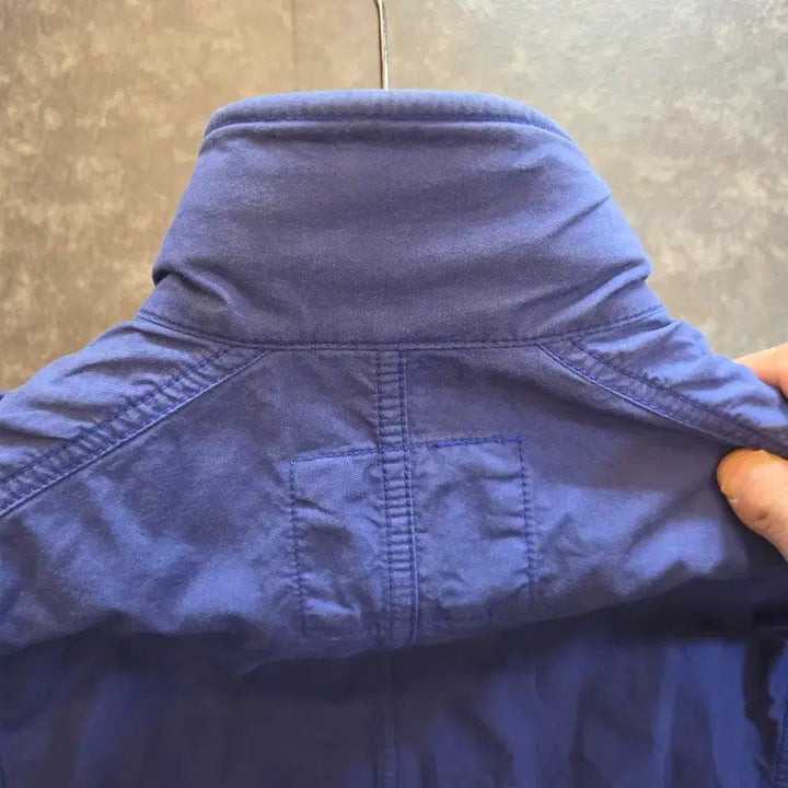 [BUNJANG] GUESS Blue Cotton Field Jacket / 게스(GUESS)블루 야상 스타일 면 자켓