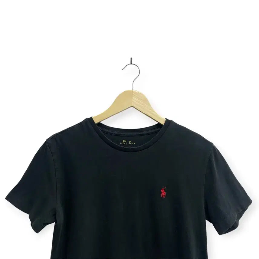 [BUNJANG] Polo Ralph Lauren Round T-shirt - Black - S / 폴로 랄프로렌 라운드 티셔츠 BK- S