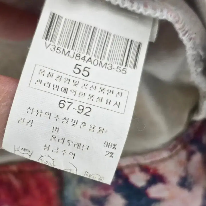 [BUNJANG] Valencia Floral Print Cotton Jacket / 발렌시아 플라워 프린팅 면 자켓