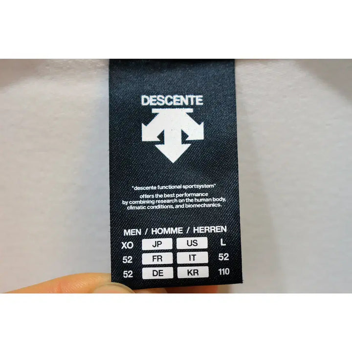 [BUNJANG] Descente Line Color Block Zip-up Jumper / 110 데상트 라인배색 집업 점퍼 b906