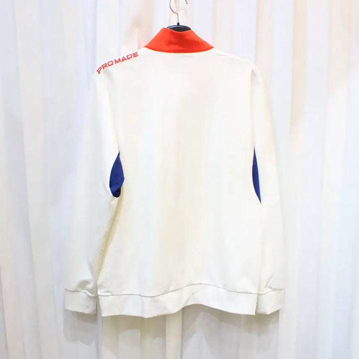 [BUNJANG] Descente Line Color Block Zip-up Jumper / 110 데상트 라인배색 집업 점퍼 b906