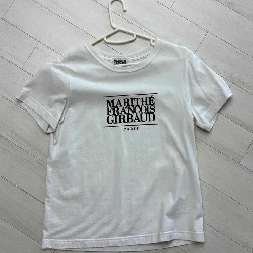[SOLD OUT] 마리떼 프랑소와 저버 화이트 반팔티