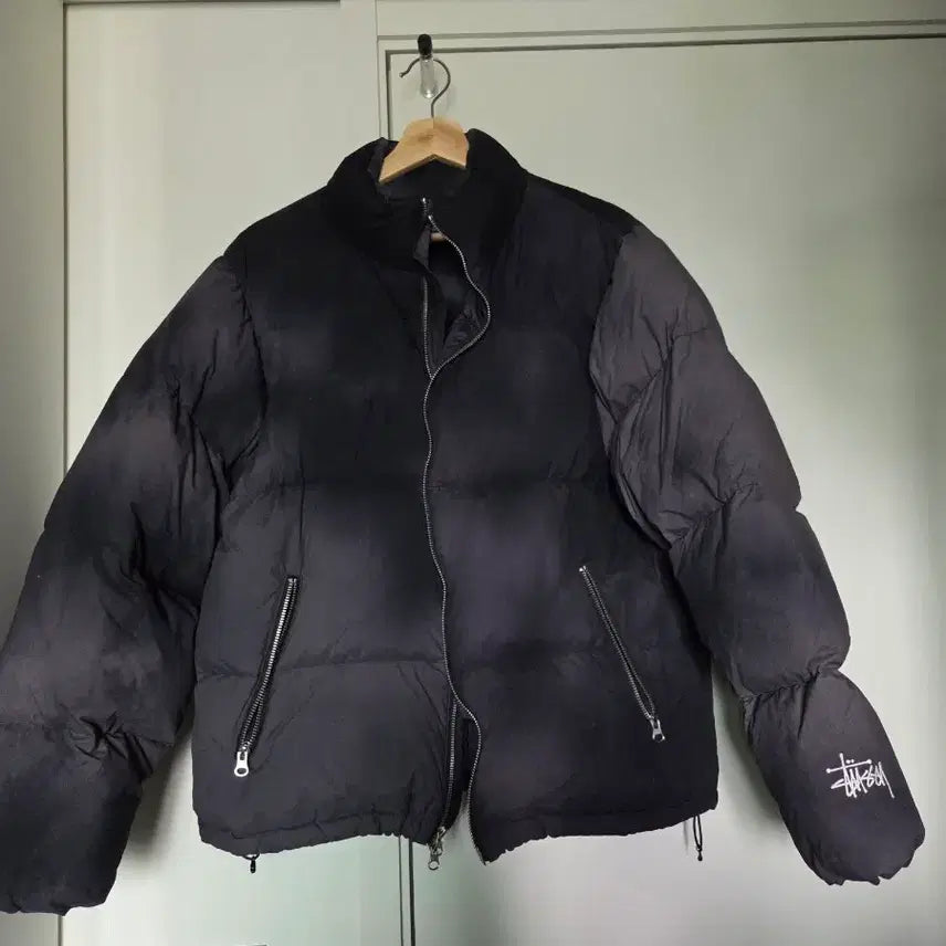 [BUNJANG] Stussy Puffer Vintage Jacket / 스투시 푸퍼 빈티지 블랙