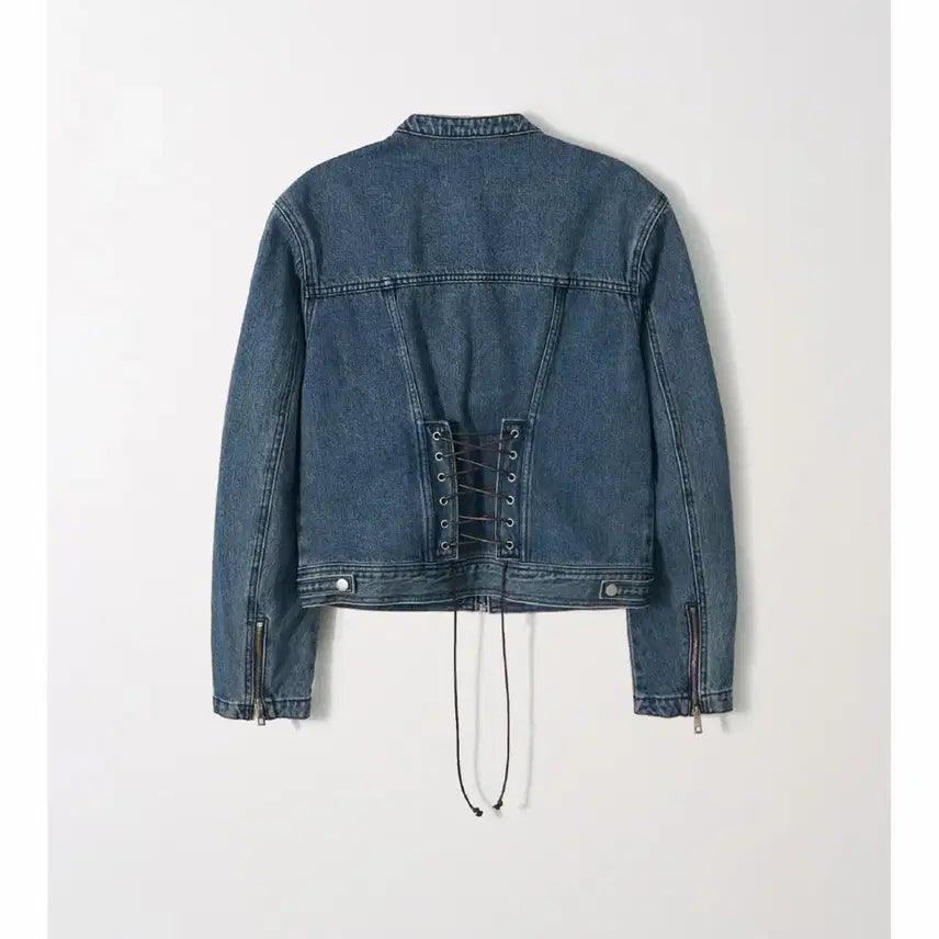 [BUNJANG] RHEME Cropped Denim Jacket / 새상품) RHEME 리임 크롭 데님자켓 빈티지블루
