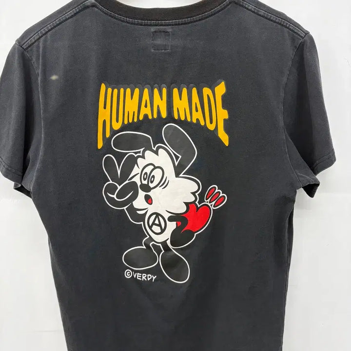 [BUNJANG] Human Made Vintage Short Sleeve T-shirt (Black) - Women&