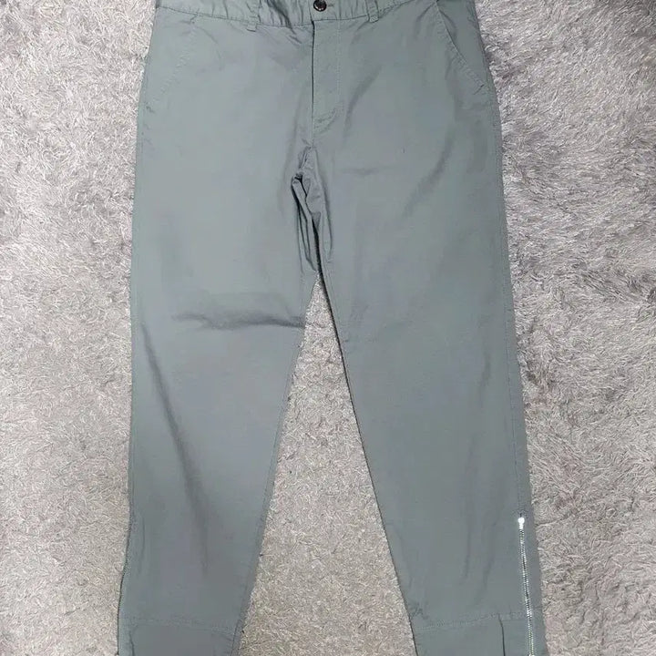 [SOLD OUT] 닐바렛 면바지 밑단지퍼 팬츠 L