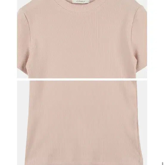 [BUNJANG] Unusually Plain Ribbed T-shirt / 지그재그 에이블리 언유즈얼리 플레인 골지 티셔츠 반팔티 여름티 기본티