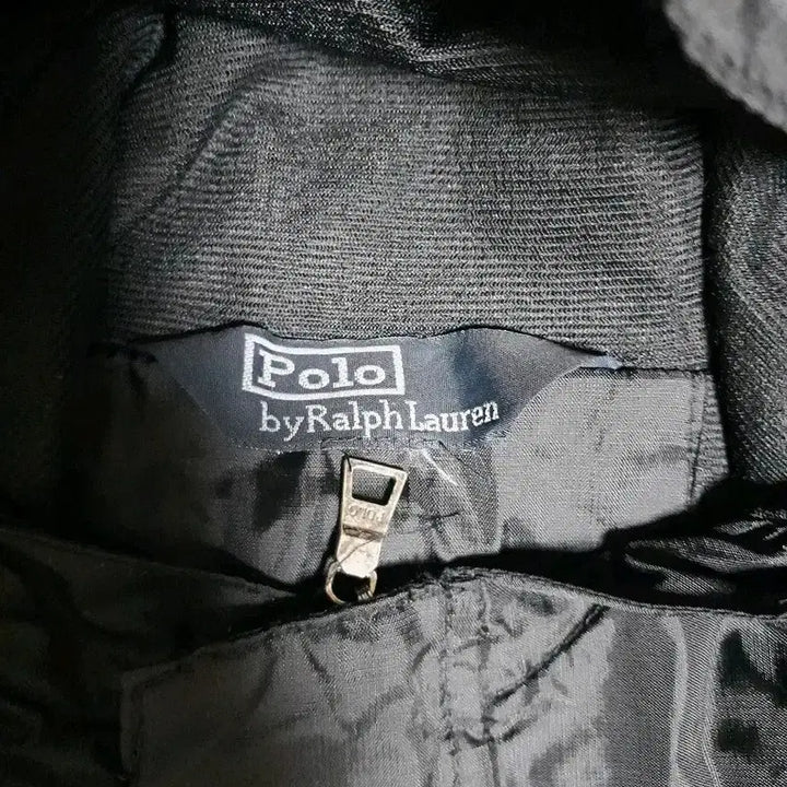 [BUNJANG] Polo Ralph Lauren Black Windbreaker Hooded Jacket / [빅사이즈] 폴로 랄프로렌 블랙 바람막이 후드 점퍼