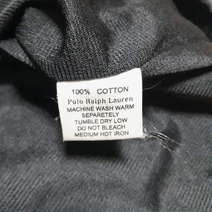 [BUNJANG] Polo Ralph Lauren Black Windbreaker Hooded Jacket / [빅사이즈] 폴로 랄프로렌 블랙 바람막이 후드 점퍼