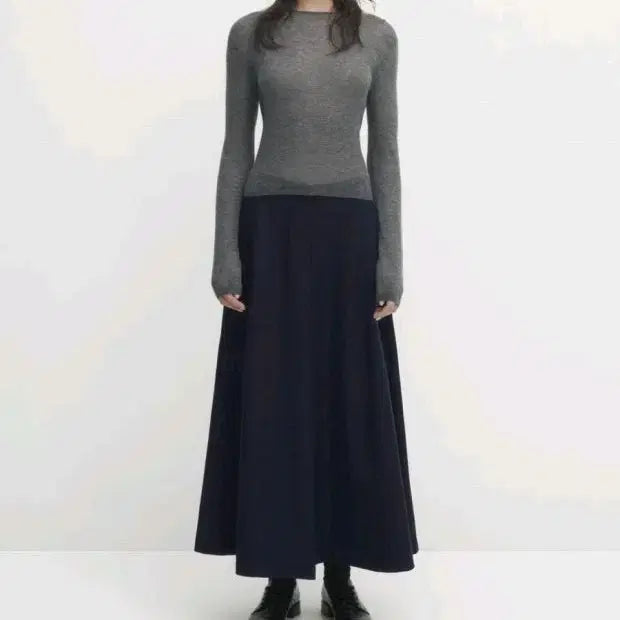 [SOLD OUT] 마시모두띠 플레어 롱스커트