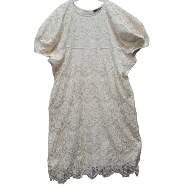 [BUNJANG] Cotton Blend Lace Dress / 1번컬러 면폴리혼방 레이스 원피스