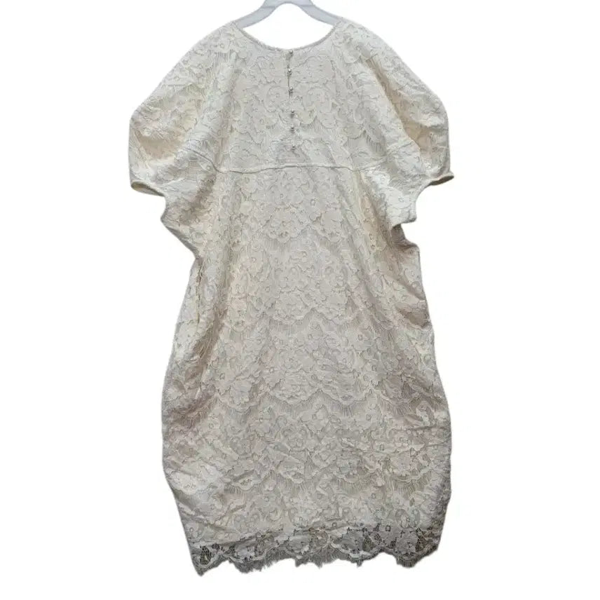 [BUNJANG] Cotton Blend Lace Dress / 1번컬러 면폴리혼방 레이스 원피스