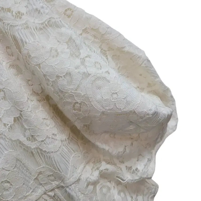 [BUNJANG] Cotton Blend Lace Dress / 1번컬러 면폴리혼방 레이스 원피스