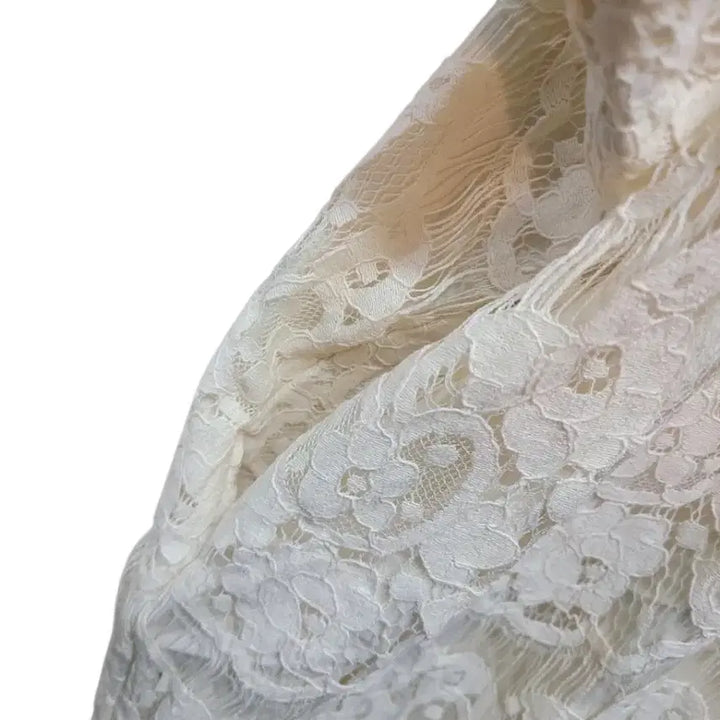 [BUNJANG] Cotton Blend Lace Dress / 1번컬러 면폴리혼방 레이스 원피스