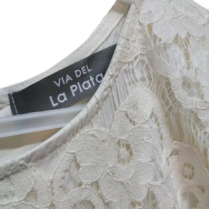 [BUNJANG] Cotton Blend Lace Dress / 1번컬러 면폴리혼방 레이스 원피스